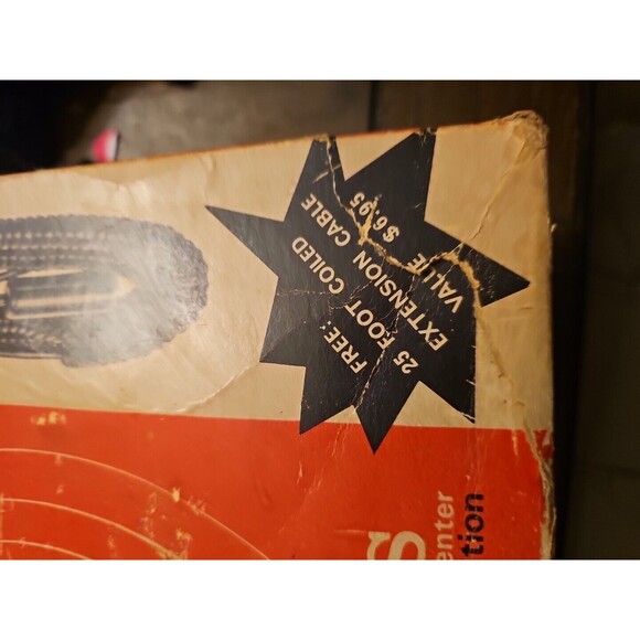 SONIC IV HeadPhones + Master Control Center + Original Box Rare tested working - Picture 15 of 16